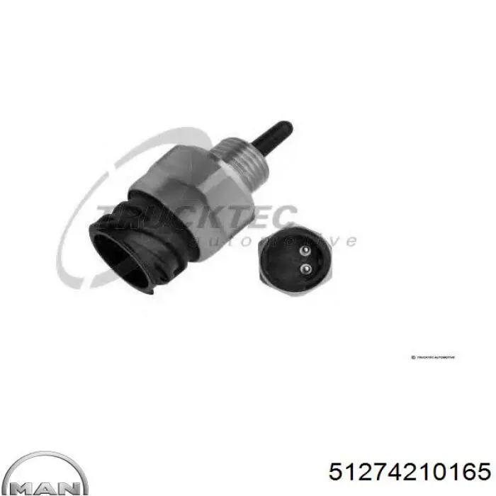 Sensor de temperatura do fluido de esfriamento (de ativação de ventilador do radiador) MAN 51274210165 preço, a partir de 25,46 USD