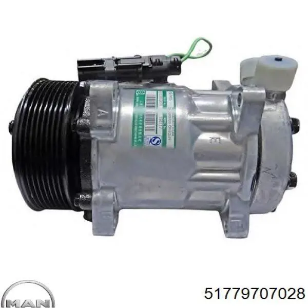Compre 51779707028 MAN Compressor de aparelho de ar condicionado