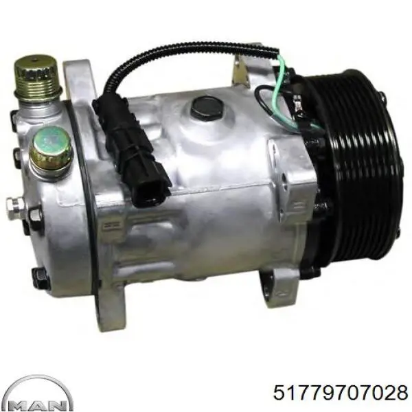 51779707028 MAN Compressor de aparelho de ar condicionado