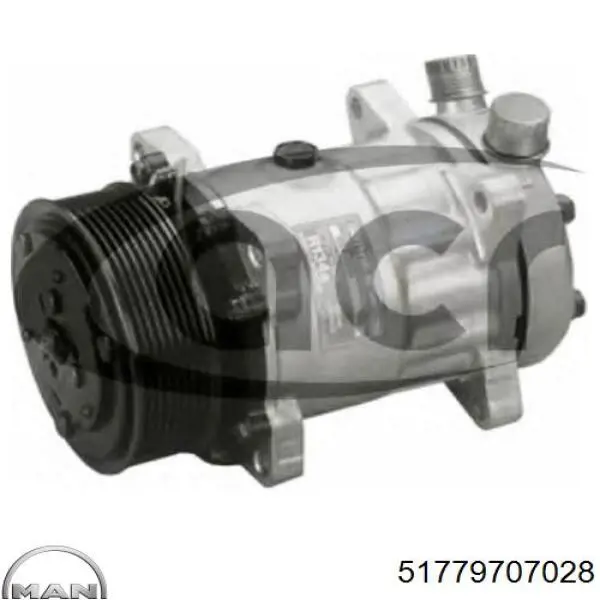 Compressor de aparelho de ar condicionado MAN 51779707028 preço, a partir de 205,03 USD