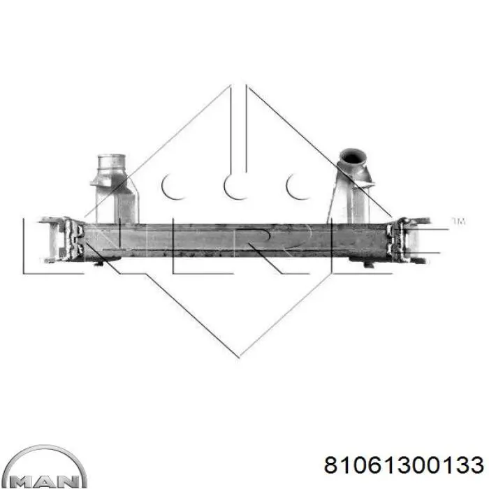 Radiador de intercooler MAN 81061300133 preço, a partir de 63,85 USD