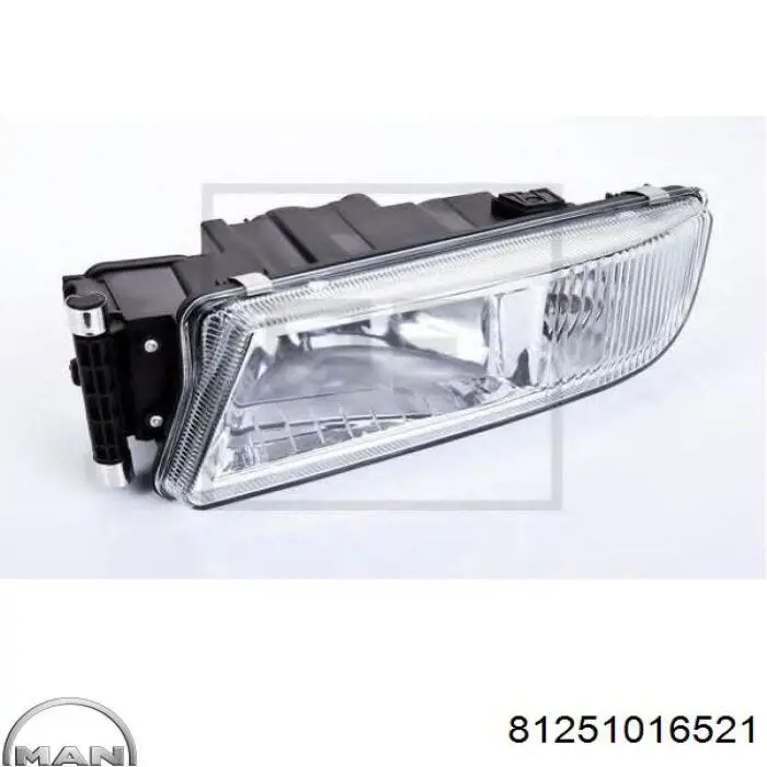 Luzes de nevoeiro esquerdas MAN 81251016521 preço, a partir de 132,66 USD