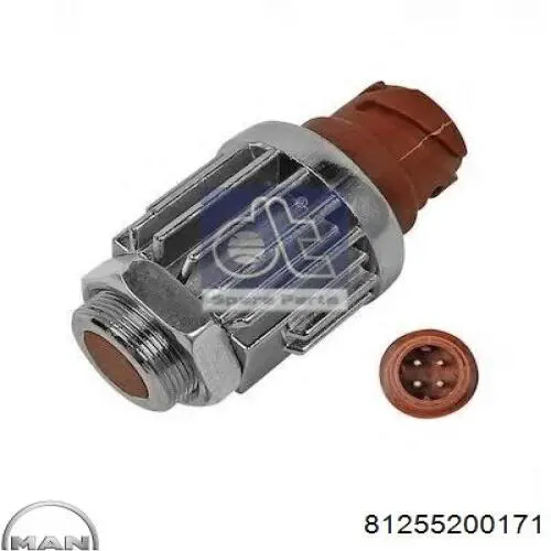 Sensor de ativação do sinal de parada MAN 81255200171 preço, a partir de 32,17 USD