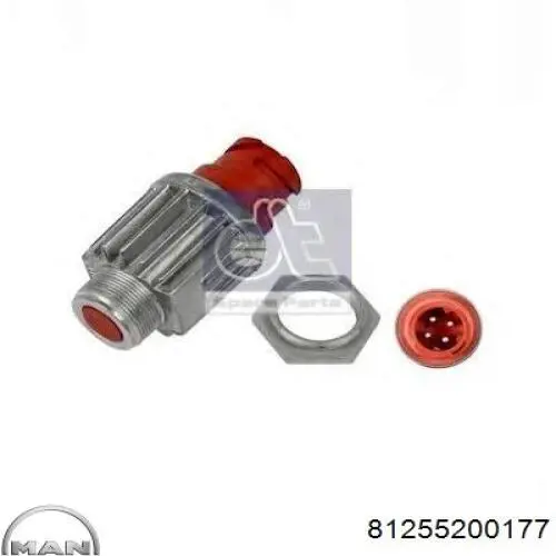 Compre 81255200177 MAN Sensor de tombamento da cabine