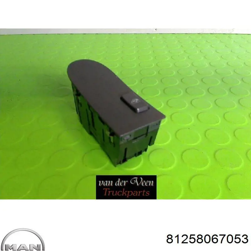 81258067086 MAN Botão dianteiro direito de ativação de motor de acionamento de vidro