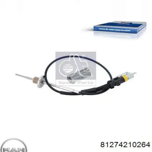 81274210264 MAN Sensor de temperatura dos gases de escape (GE), no catalisador