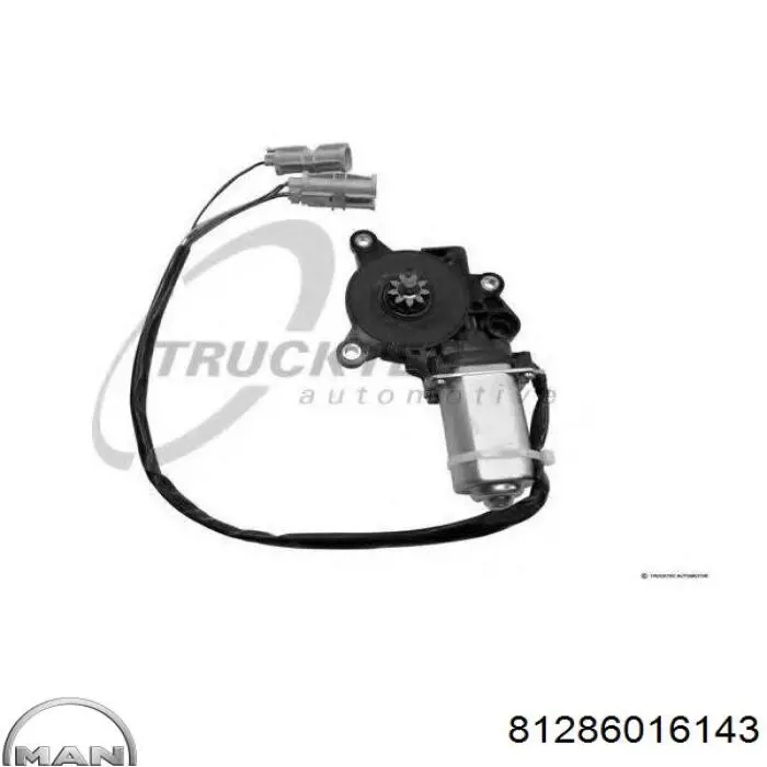 Compre 81286016130 MAN Motor de acionamento de vidro da porta dianteira