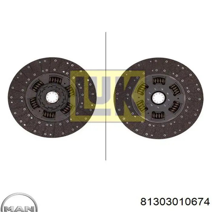 1300012 Diesel Technic Disco de embraiagem