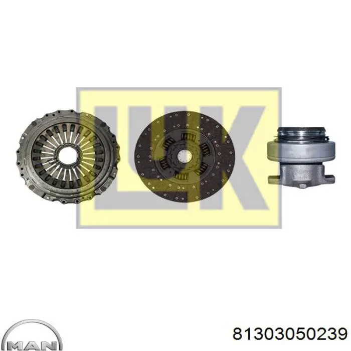 81303050239 MAN Cesta de embraiagem