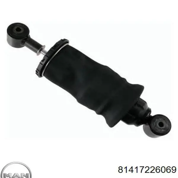 Amortecedor de cabina (TRUCK) 9640060200 Wabco