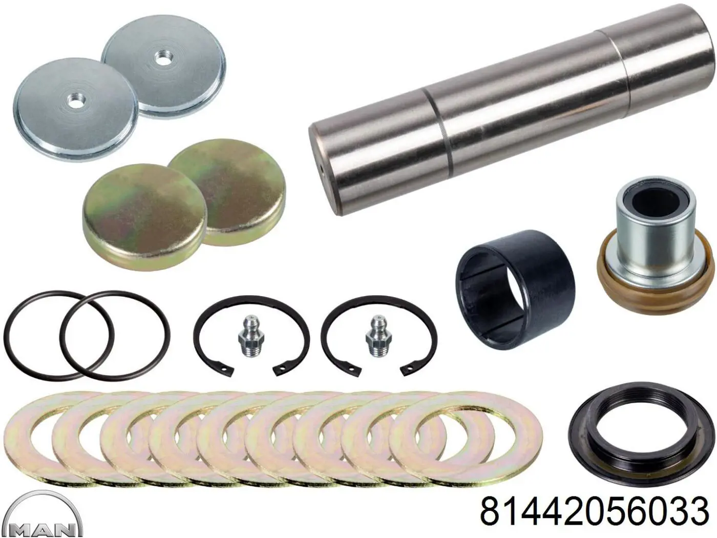 Kit de reparação do pivô de extremidade do eixo MAN 81442056033 preço, a partir de 71,33 USD