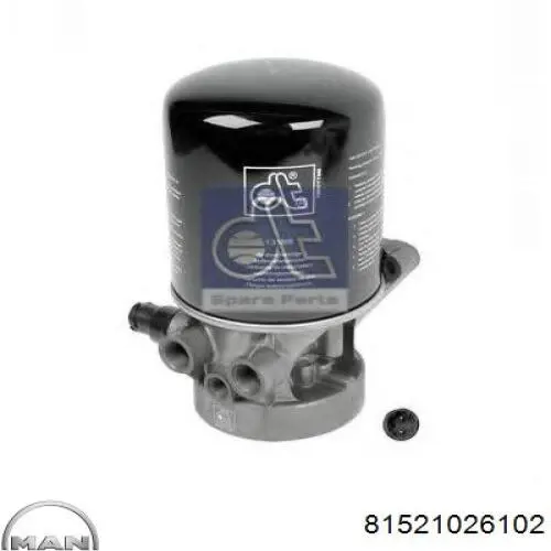 Compre 81521026102 MAN Secador de ar do sistema pneumático