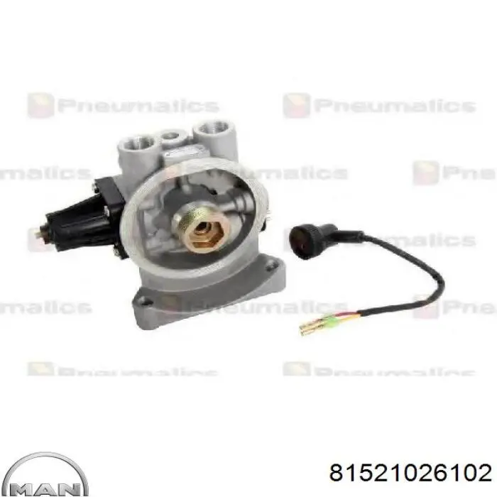 Secador de ar do sistema pneumático 81521026102 MAN