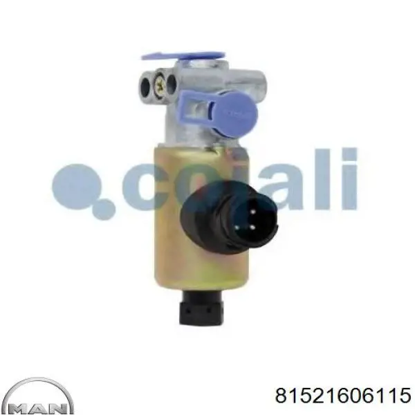 Solenoide (válvula eletromagnética) da caixa de transferência MAN 81521606115 preço, a partir de 50,71 USD