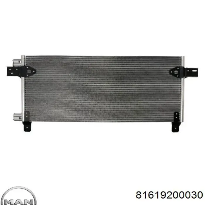 Radiador de aparelho de ar condicionado MAN 81619200030