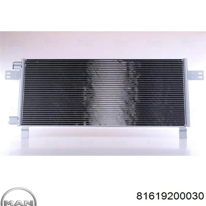 81619200030 MAN Radiador de aparelho de ar condicionado