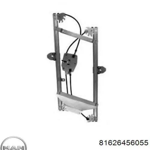 Mecanismo de acionamento de vidro da porta dianteira esquerda MAN 81626456055 preço, a partir de 138,99 USD