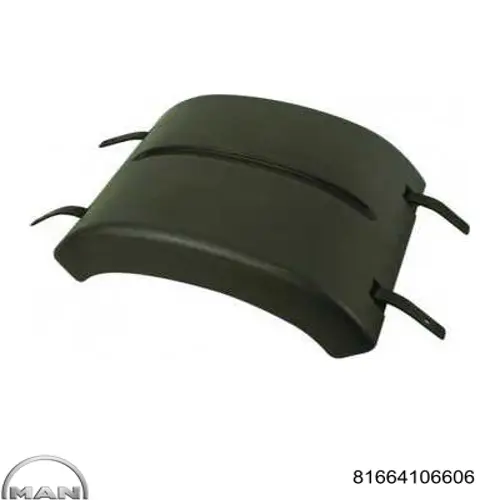 Pára-lama traseiro (TRUCK) MAN 81664106606 preço, a partir de 34,39 USD