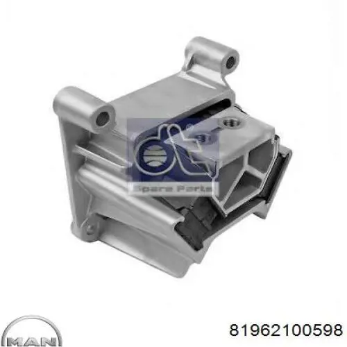 Coxim (suporte) esquerdo/direito de motor 81962100598 MAN