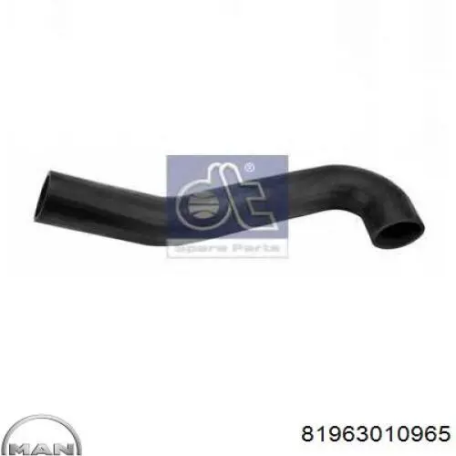 Mangueira (cano derivado) do sistema de esfriamento MAN 81963010965 preço, a partir de 9,88 USD