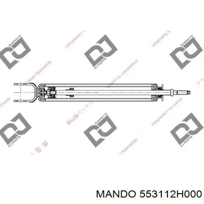 Compre 553112H000 Mando Amortecedor traseiro