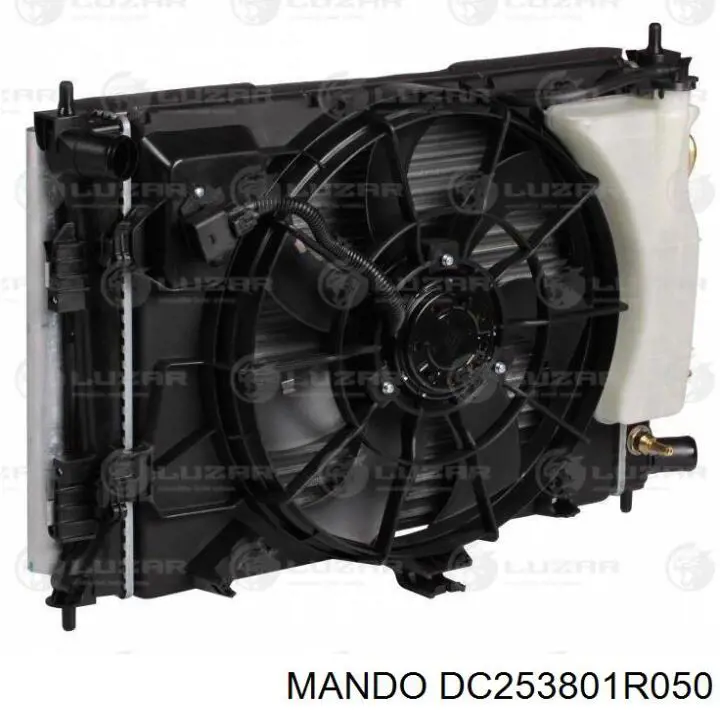 Compre 352101 ERA Difusor do radiador de esfriamento, montado com motor e roda de aletas