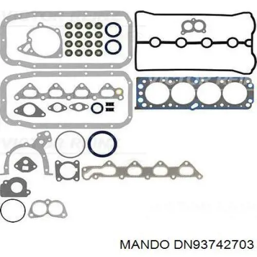 Kit de vedantes de motor completo General Motors 93742703 preço, a partir de 89,48 USD