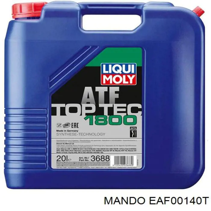Compre EAF00140T Mando Filtro de ar