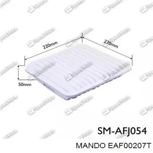 Filtro de ar Mando EAF00207T preço, a partir de 11,41 USD