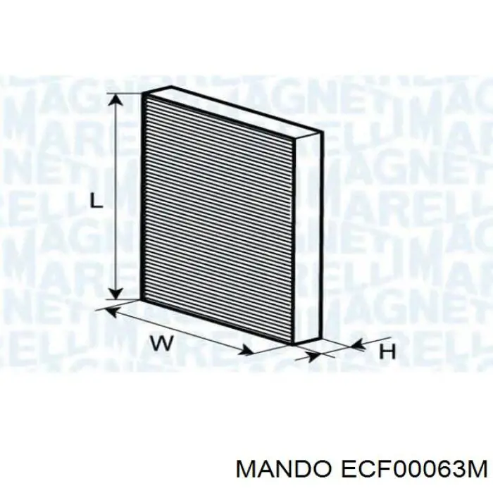 Filtro de salão Mando ECF00063M preço, a partir de 8,61 USD