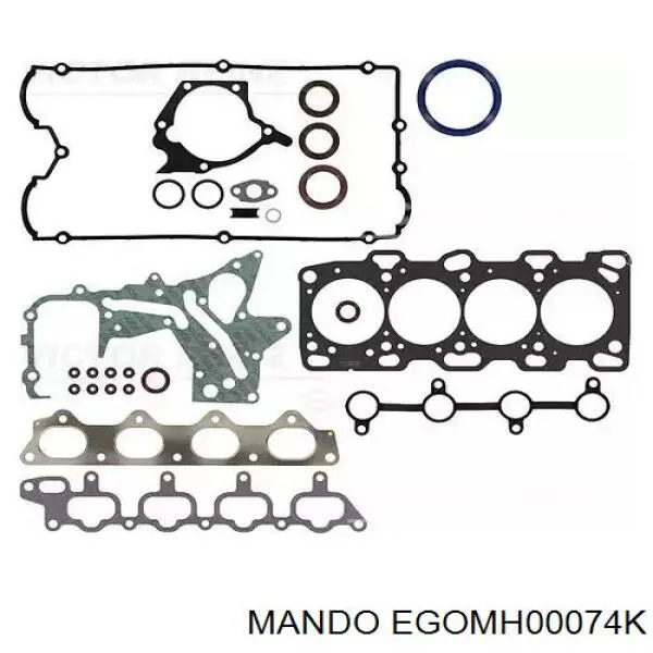 011003801 Victor Reinz Kit de vedantes de motor completo