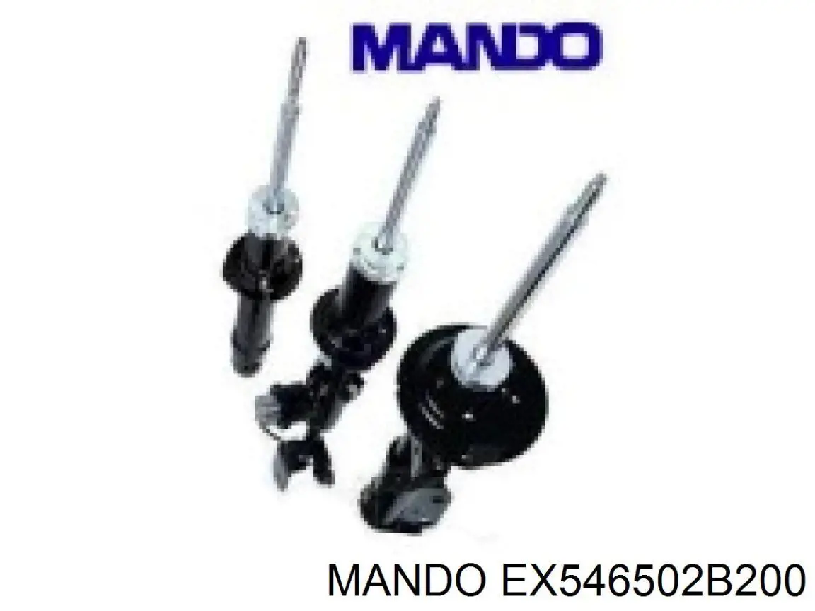 Amortecedor dianteiro esquerdo EX546502B200 Mando