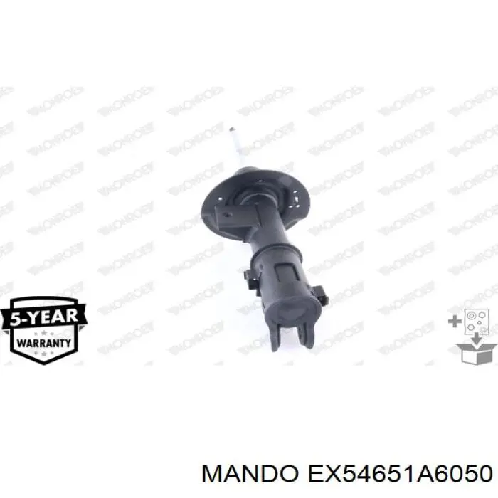 Amortecedor dianteiro esquerdo EX54651A6050 Mando
