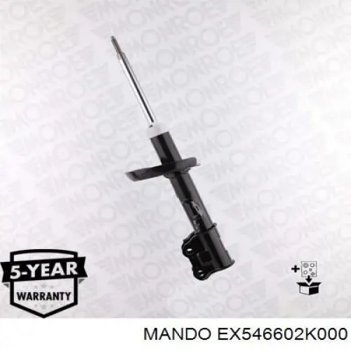 Amortecedor dianteiro direito RS314696 Raiso