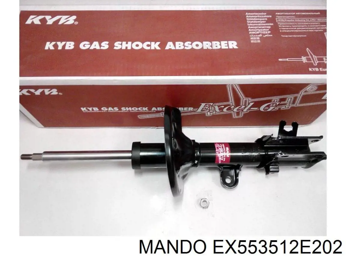 Amortecedor traseiro esquerdo EX553512E202 Mando