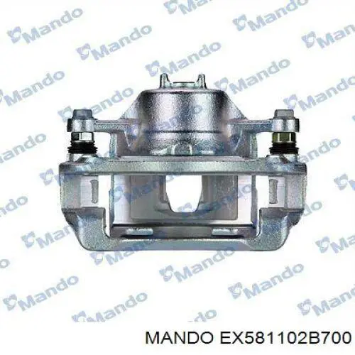 Suporte do freio dianteiro esquerdo EX581102B700 Mando