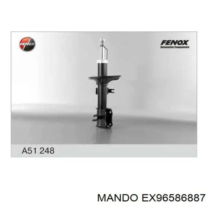 EX96586887 Mando Amortecedor dianteiro esquerdo