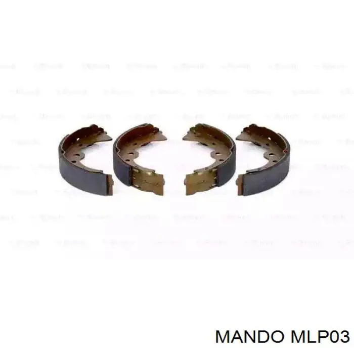 Compre MLP03 Mando Sapatas do freio traseiras de tambor