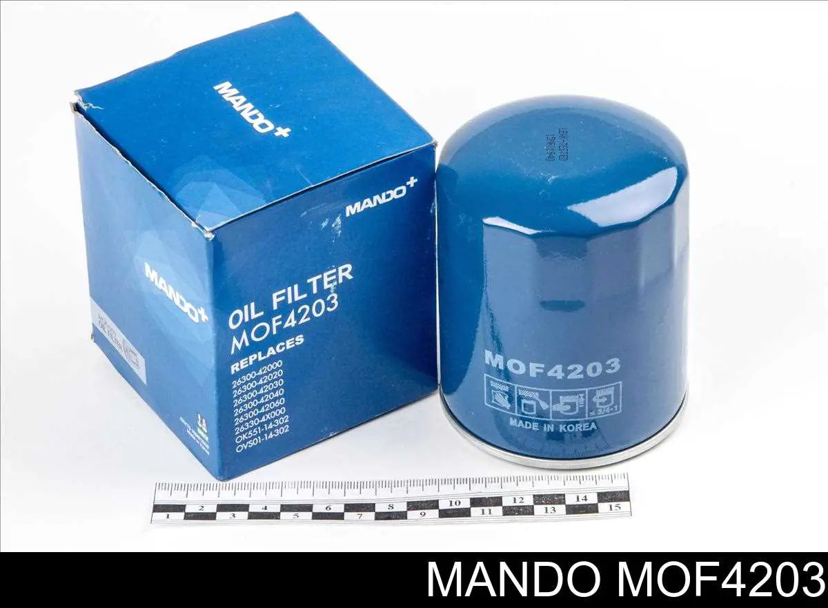 Filtro de óleo Mando MOF4203 preço, a partir de 11,85 USD