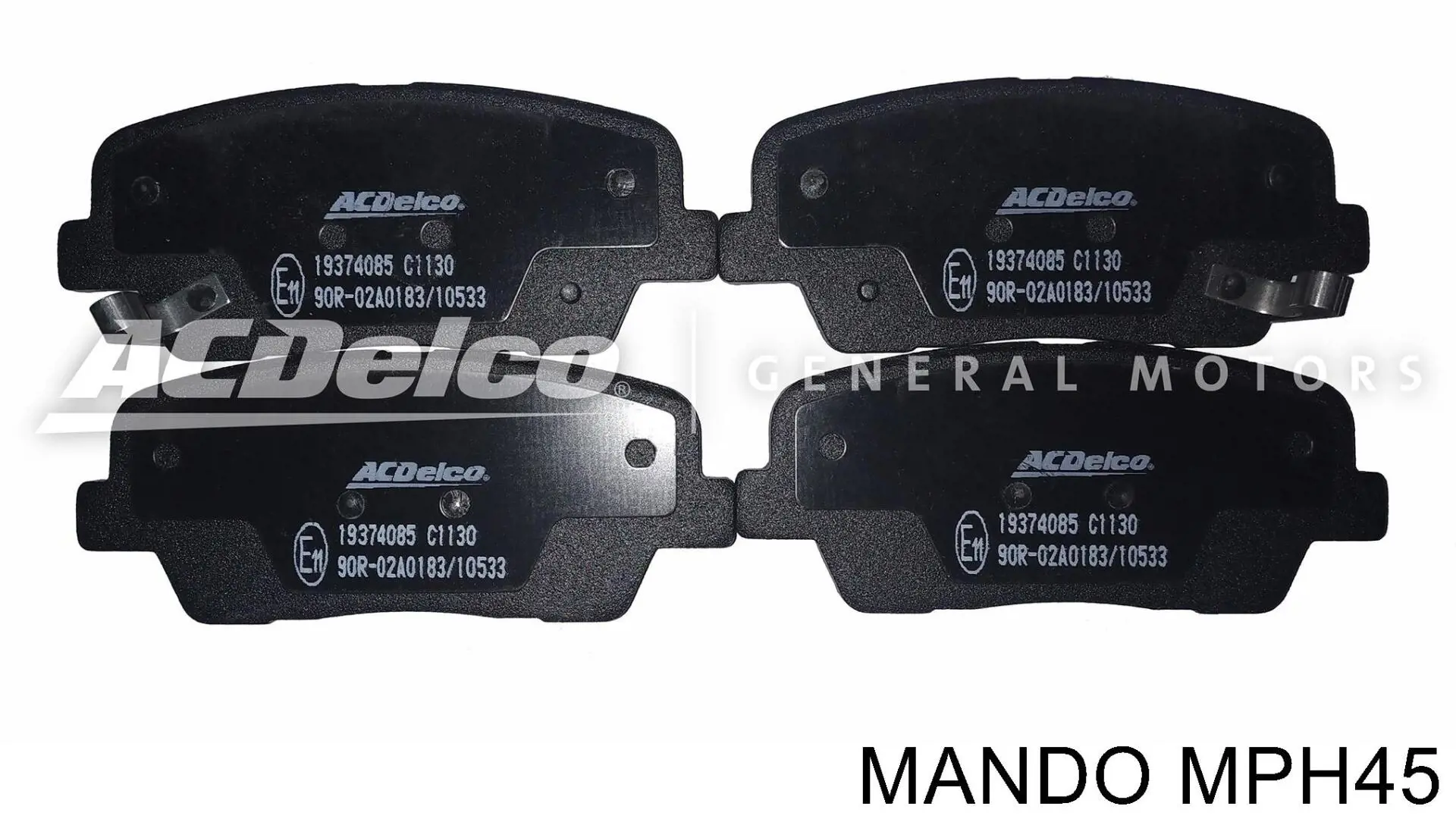Sapatas do freio traseiras de disco Mando MPH45 preço, a partir de 23,30 USD