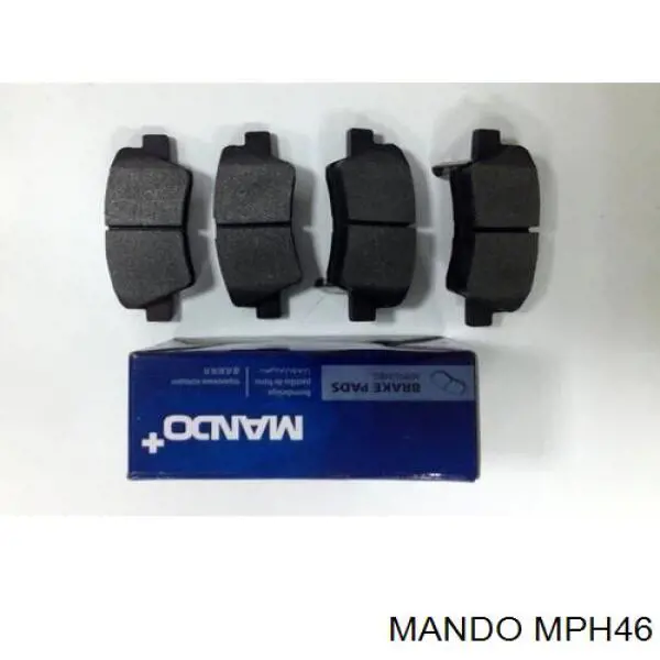 Sapatas do freio dianteiras de disco Mando MPH46 preço, a partir de 28,78 USD