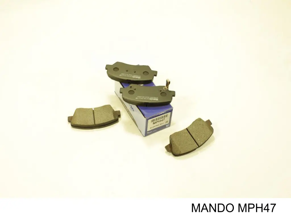 Sapatas do freio dianteiras de disco Mando MPH47 preço, a partir de 40,21 USD