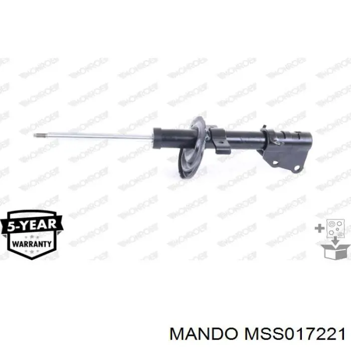 MSS017221 Mando Amortecedor dianteiro