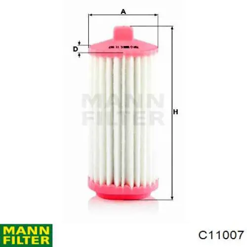 C11007 Mann-Filter Filtro de ar