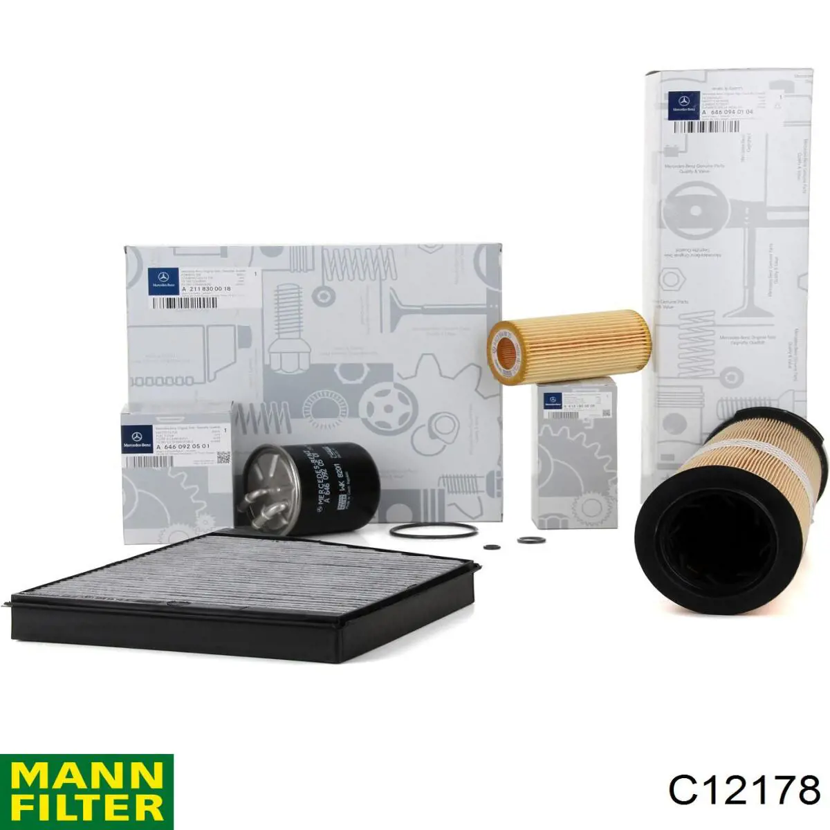 Compre C12178 Mann-Filter Filtro de ar