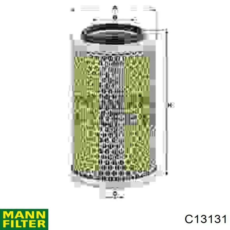 Filtro de ar Mann-Filter C13131 preço, a partir de 22,88 USD