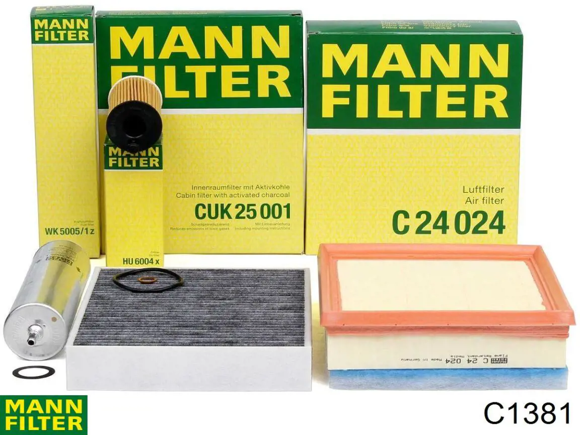Compre C1381 Mann-Filter Filtro de ar