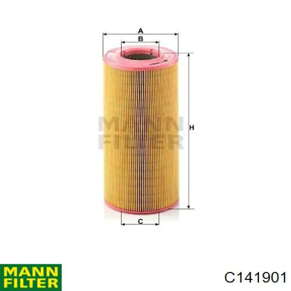 Filtro de ar Mann-Filter C141901 preço, a partir de 9,96 USD