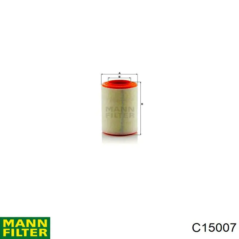 Compre C15007 Mann-Filter Filtro de ar