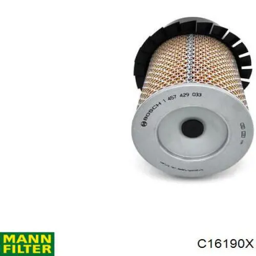 C16190X Mann-Filter Filtro de ar